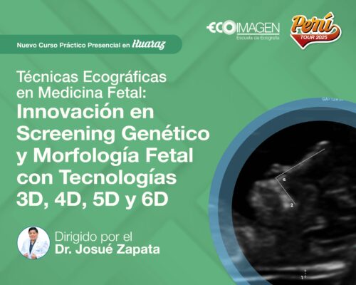 Curso Presencial | Técnicas Ecográficas en Medicina Fetal: Innovación en Screening Genético y Morfología Fetal con Tecnologías 3D, 4D, 5D y 6D | Huaraz Julio 2025