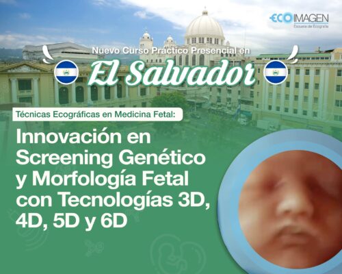 Curso Presencial | Técnicas Ecográficas en Medicina Fetal: Innovación en Screening Genético y Morfología Fetal con Tecnologías 3D, 4D, 5D y 6D | El Salvador 2025