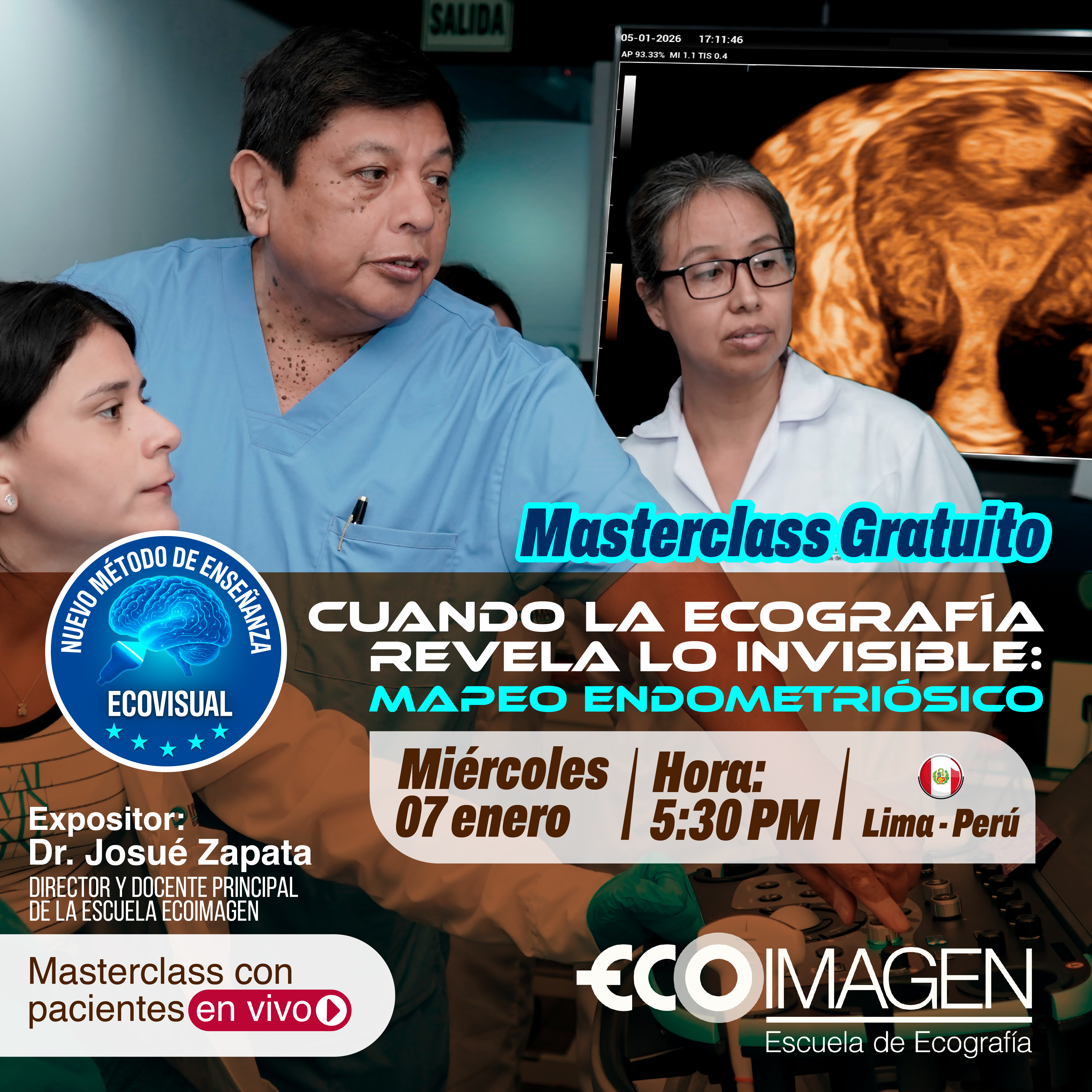 𝐌𝐀𝐒𝐓𝐄𝐑𝐂𝐋𝐀𝐒𝐒 𝐆𝐑𝐀𝐓𝐔𝐈𝐓𝐎: 𝐂𝐔𝐀𝐍𝐃𝐎 𝐋𝐀 𝐄𝐂𝐎𝐆𝐑𝐀𝐅𝐈́𝐀 𝐑𝐄𝐕𝐄𝐋𝐀 𝐋𝐎 𝐈𝐍𝐕𝐈𝐒𝐈𝐁𝐋𝐄 - 𝐌𝐀𝐏𝐄𝐎 𝐄𝐍𝐃𝐎𝐌𝐄𝐓𝐑𝐈𝐎́𝐒𝐈𝐂𝐎 | 2026