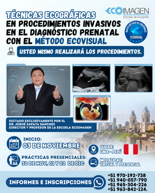 Curso Práctico | Técnicas Ecográficas en Procedimiento Invasivos en el Diagnóstico Prenatal