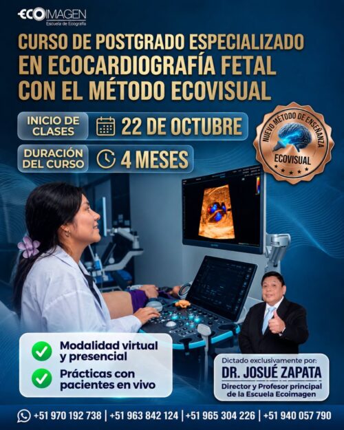 Curso de Posgrado Especializado en Ecocardiografía Fetal con el Método EcoVisual