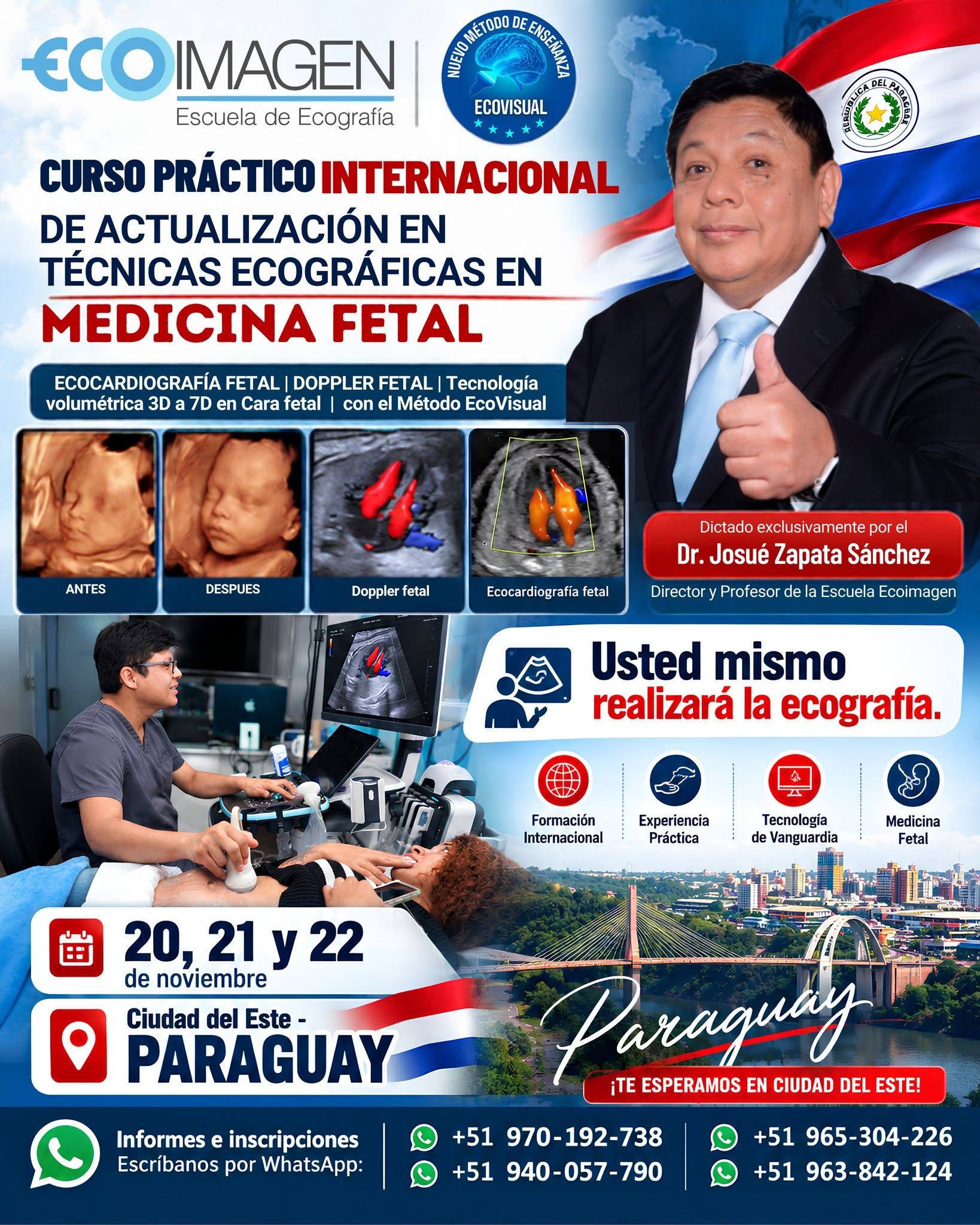 Cursos Internacionales Prácticos en PARAGUAY (18 AL 22 DE NOVIEMBRE) - Imagen 3