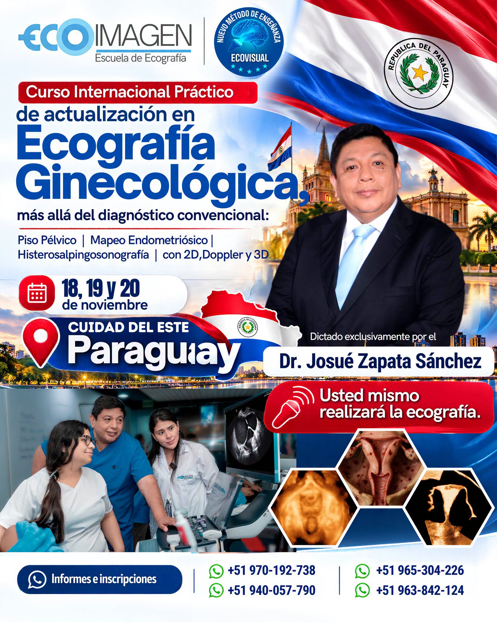 Cursos Internacionales Prácticos en PARAGUAY (18 AL 22 DE NOVIEMBRE) - Imagen 2