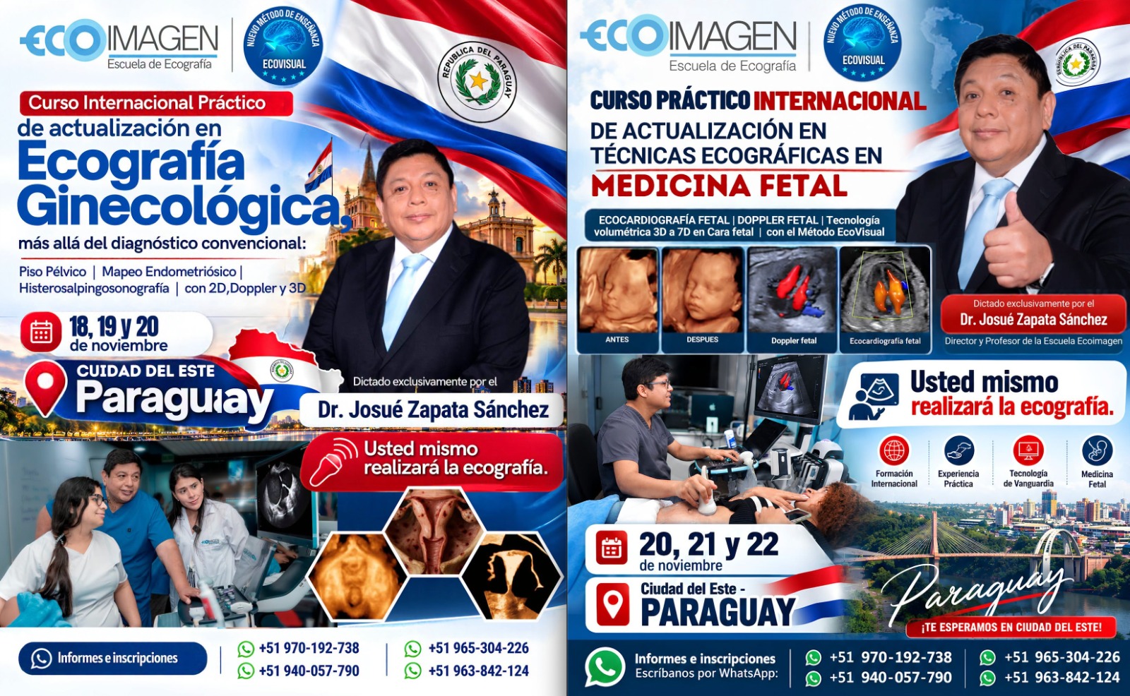 Cursos Internacionales Prácticos en PARAGUAY (18 AL 22 DE NOVIEMBRE)